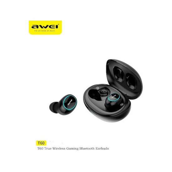 Ακουστικά ανοιχτής ακρόασης Bluetooth TWS Air16 με μπλε θήκη φόρτισης