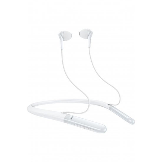 RB-S30 Ακουστικά Bluetooth Handsfree για εσωτερικό αυτί με λευκά αντίσταση στον ιδρώτα