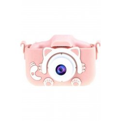 Q1 Kitty Kids Παιδική κάμερα 12MP Ροζ