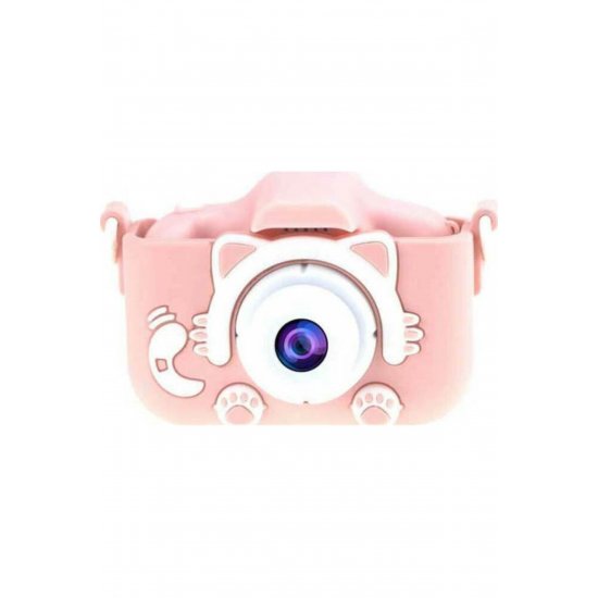 Q1 Kitty Kids Παιδική κάμερα 12MP Ροζ