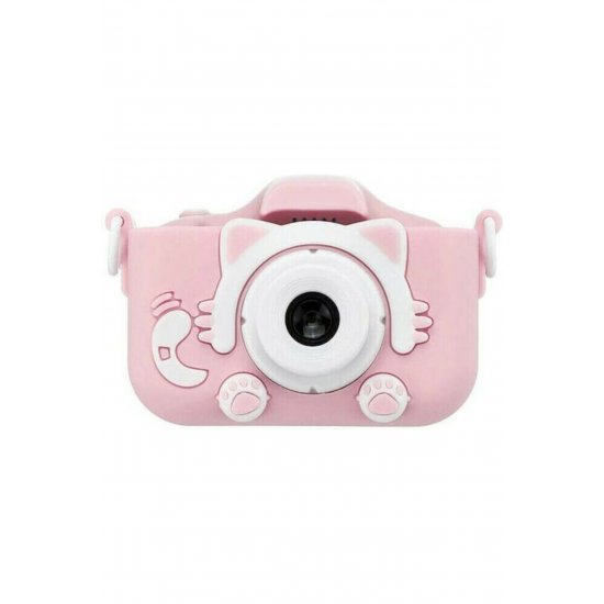 Q1 Kitty Kids Παιδική κάμερα 12MP Ροζ