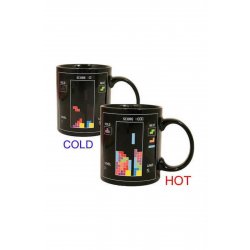Κούπα Tetris Heat Change Ceramic Black 330ml