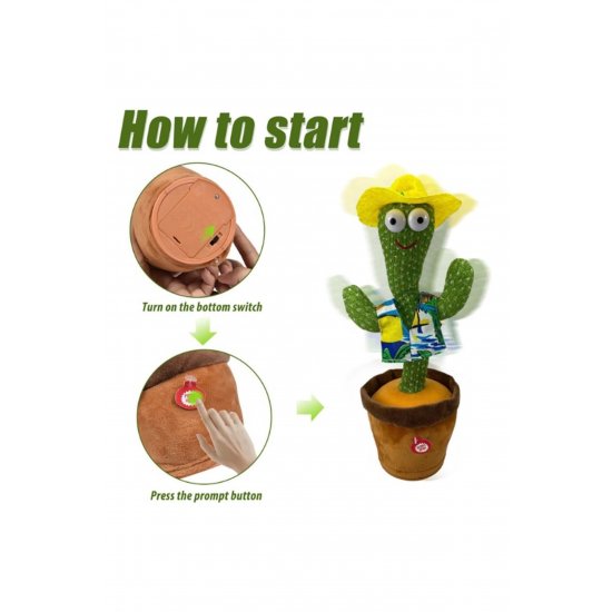 Παιχνίδι Dancing Cactus, 37cm, παιδική ψυχαγωγία