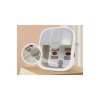Πτυσσόμενο Foot Spa Massager με θέρμανση, φυσαλίδες και ρολά, 500W, 15L