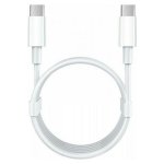 RC-068 USB 2.0 Καλώδιο USB-C Αρσενικό - USB-C 65W PD Λευκό 1m