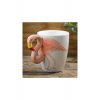 Κούπα 3D Flamingo Κεραμική Πολύχρωμη 450ml