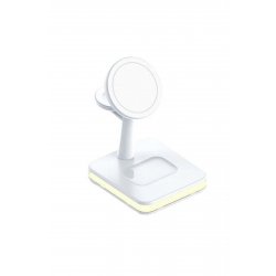 Ασύρματος φορτιστής (Qi Pad) 25W Λευκά Ασύρματος φορτιστής (Qi Pad) 25W Λευκά