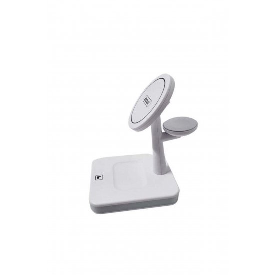 Ασύρματος φορτιστής (Qi Pad) 25W Λευκά