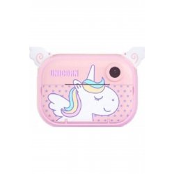 THD Pixels C3Pro Pink Unicorn Παιδική κάμερα 12MP με θερμική εκτύπωση ροζ