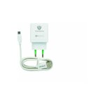 Φορτιστής Technovo με θύρα USB-A και καλώδιο micro USB Quick Charge 3.0 Whites (TN-F007)