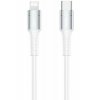 RC-198i Πλεγμένο καλώδιο USB-C σε Lightning 20W Λευκό 1m (RC-198i)