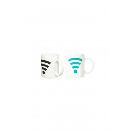 Κούπα Wifi Heat Change Ceramic 370ml Κωδικός: SDS-3635
