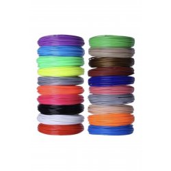 Σετ 20 νημάτων για στυλό 3D, XMaster, PLA, Πολύχρωμο