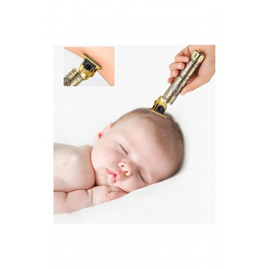 Ασύρματο Trimmer ακριβείας με λεπίδες από ανοξείδωτο χάλυβα και φόρτιση USB