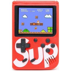 Μίνι Ηλεκτρονική παιδική κονσόλα χειρός 8 bit για ηλικίες 6+ Κόκκινη