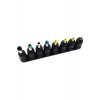 Qa23 Universal Laptop Charger 120W 24V με αποσπώμενο καλώδιο ρεύματος και με σετ βύσματος Κωδικός: Q-A23