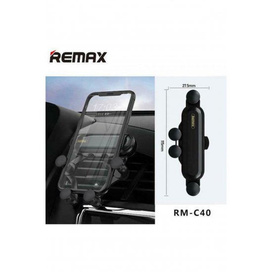 RM-C40 Car Mobile Mount with Adjustable Hooks Μαύρο Κωδ: 65869985
