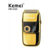 Ηλεκτρική ξυριστική μηχανή προσώπου KM-2028 Gold Foil Επαναφορτιζόμενη