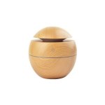 Διαχύτης Αρωματοθεραπείας, Υπερήχων, 130 ml, Στρογγυλό, Ανοιχτό Δρυς
