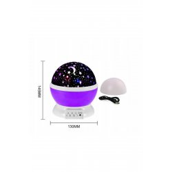 Star Master Night Light, USB, Μωβ