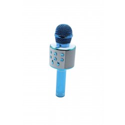 Μικρόφωνο Karaoke για Παιδιά Καραόκε Τραγουδιστής, Ηχείο Bluetooth, Ηχογράφηση μουσικής, Μπλε