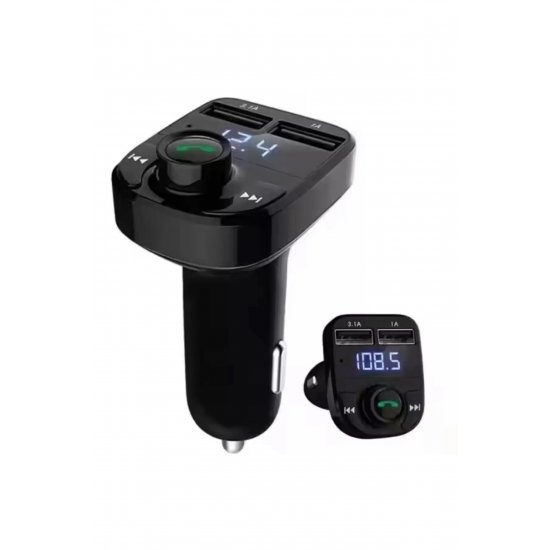 Αυτόματος διαμορφωτής Bluetooth 2xUsb 3.1A και βολτόμετρο