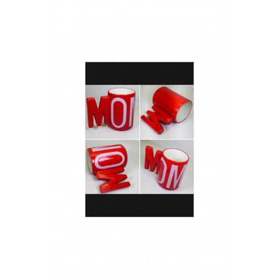 Κούπα 3D Mom Red Ceramic 450ml Κωδικός: 450450R