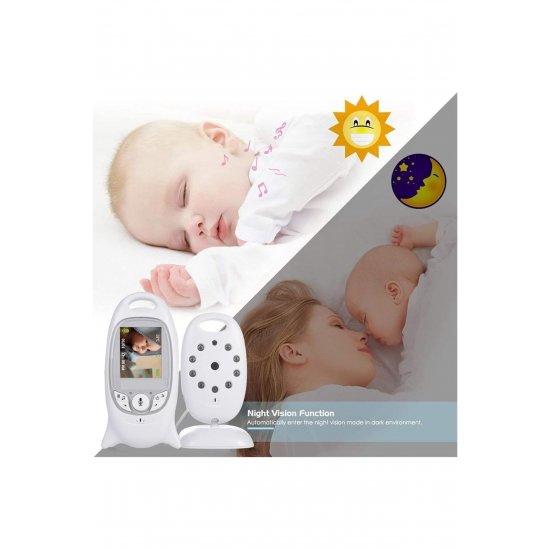 Baby Monitor, Audio-Video Camera για επιτήρηση βρεφών/ηλικιωμένων/ζώων, οθόνη 720P, 2 Baby Monitor, Audio-Video Camera για επιτήρηση βρεφών/ηλικιωμένων/ζώων, οθόνη 720P, 2