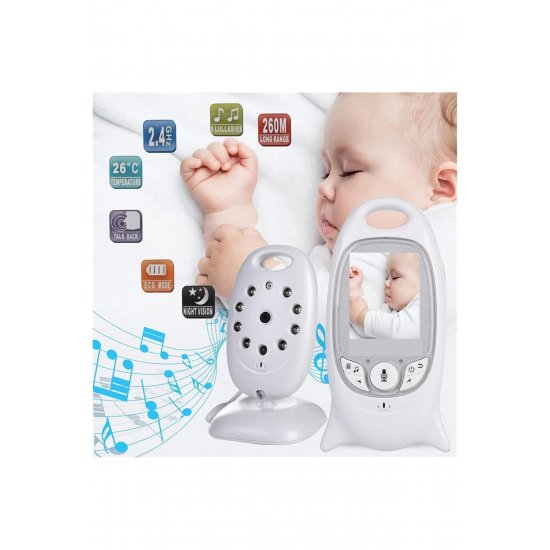 Baby Monitor, Audio-Video Camera για επιτήρηση βρεφών/ηλικιωμένων/ζώων, οθόνη 720P, 2 Baby Monitor, Audio-Video Camera για επιτήρηση βρεφών/ηλικιωμένων/ζώων, οθόνη 720P, 2