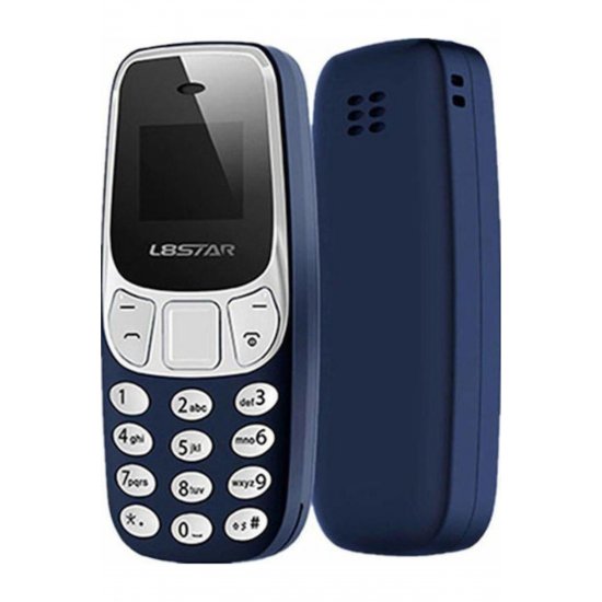 L8STAR BM10 Mini Dual SIM Κινητό με Μπλε Κουμπιά