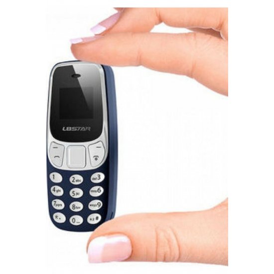 L8STAR BM10 Mini Dual SIM Κινητό με Μπλε Κουμπιά