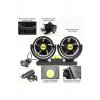 Qfs30312 Διπλός ανεμιστήρας αυτοκινήτου 12V Κωδικός: Q-FS303