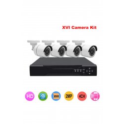 Κιτ παρακολούθησης βίντεο CCTV DVR 4 Κάμερες ΕΞΩΤΕΡΙΚΟ