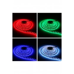 RGB LED Strip Kit με Τηλεχειριστήριο 300 LED Μήκος 5m 220V BS