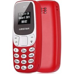 L8STAR BM10 Mini Dual SIM Κινητό με Κόκκινα Κουμπιά