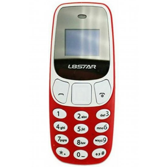 L8STAR BM10 Mini Dual SIM Κινητό με Κόκκινα Κουμπιά