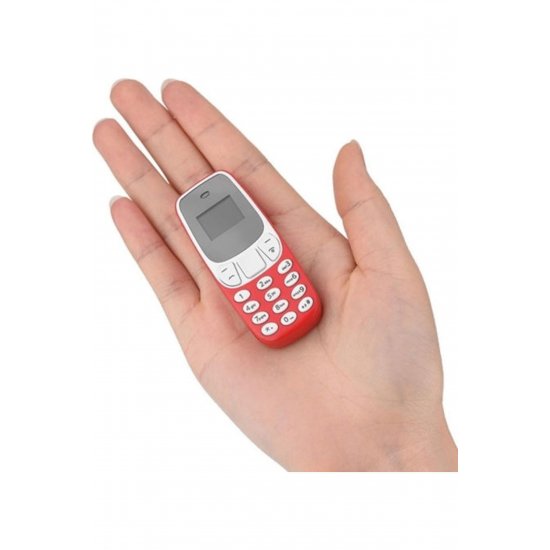 L8STAR BM10 Mini Dual SIM Κινητό με Κόκκινα Κουμπιά