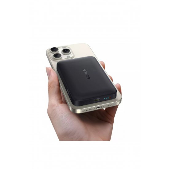Εξωτερική μπαταρία Enerfill FM11 Ultra-Mini Magnetic, 10.000 mAh, Magsafe, 22,5W, Μαύρο