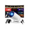 Έξυπνος προβολέας 4K Ultra HD – 260 ANSI, 9000 Lumens, Android TV 14, Wi-Fi, Bluetooth 5.0