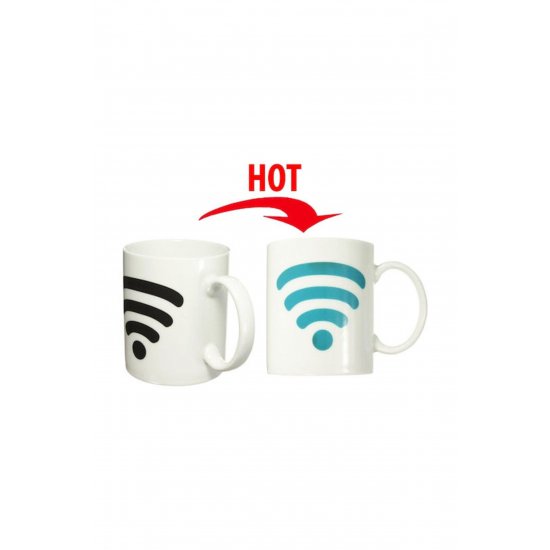 Κούπα WiFi Heat Change Ceramic White Κωδικός: B1.625