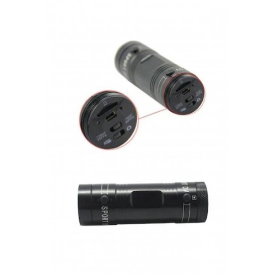 Andowl F9 30 FPS αδιάβροχη και ανθεκτική στη σκόνη αθλητική βιντεοκάμερα 1000 mAh