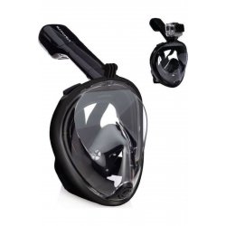 ΜπλεMar Μάσκα κατάδυσης Silicone Full Face Ninja Free Breath Μαύρο