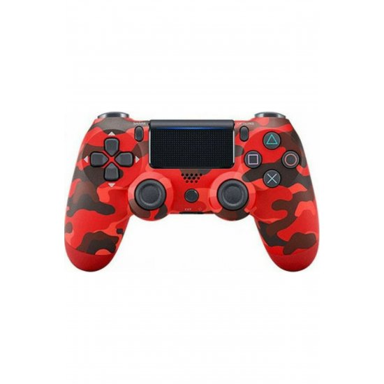 Doubleshock Wireless Gamepad για PS4 Red Camouflage