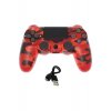 Doubleshock Wireless Gamepad για PS4 Red Camouflage