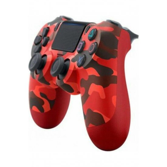 Doubleshock Wireless Gamepad για PS4 Red Camouflage