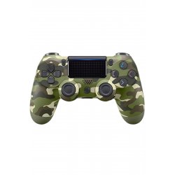 Ασύρματο χειριστήριο Doubleshock, SDEPOT, συμβατό με PS4, με κραδασμούς, καμουφλάζ