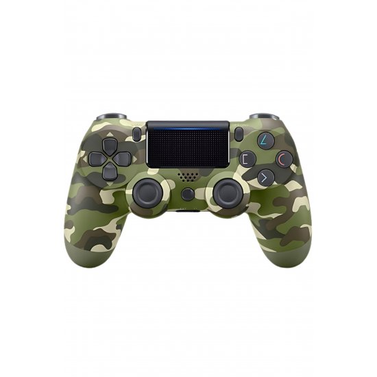 Ασύρματο χειριστήριο Doubleshock, SDEPOT, συμβατό με PS4, με κραδασμούς, καμουφλάζ