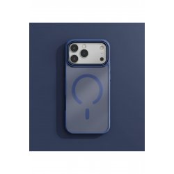 Θήκη MatteArmor, Magsafe Προφυλακτήρας, Για iPhone 17 Pro Max, Αντικραδασμική, Σκούρο Μπλε Θήκη MatteArmor, Magsafe Προφυλακτήρας, Για iPhone 17 Pro Max, Αντικραδασμική, Σκούρο Μπλε