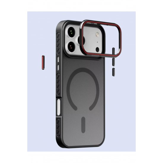 Θήκη MatteArmor, Magsafe Προφυλακτήρας, Για iPhone 17 Pro Max, Αντικραδασμική, Σκούρο Μπλε