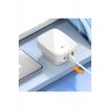 Ασύρματος φορτιστής με 2 θύρες εξόδου USB-A και θύρα εξόδου USB-C 32W Παροχή ισχύος Λευκό Q334